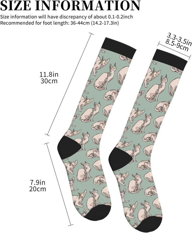 bassyil Compression Socks for Women & Men Circulation 15-20 mmHg Knee High Best Support for Nurses Travel Running Athletic - Image 4